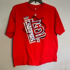 2013 St. Louis cardinals national champions T-shirt size XL